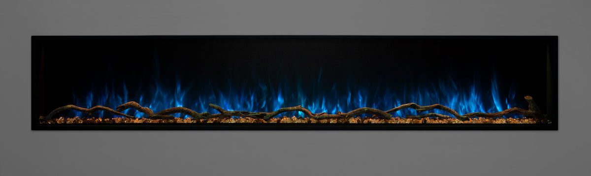Modern Flames Landscape Pro Slim Single-Sided Linear Built-in Electric Fireplace