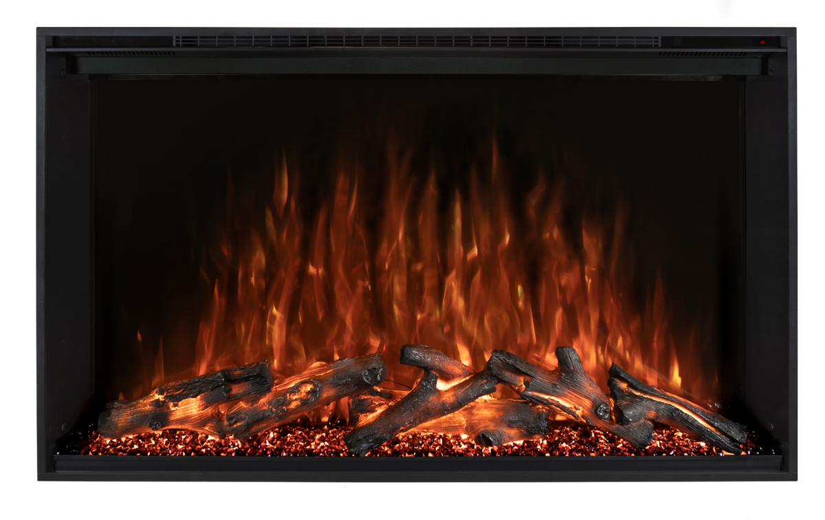 Modern Flames Redstone Series Built-In Flush Mount Conventional Electric Fireplace