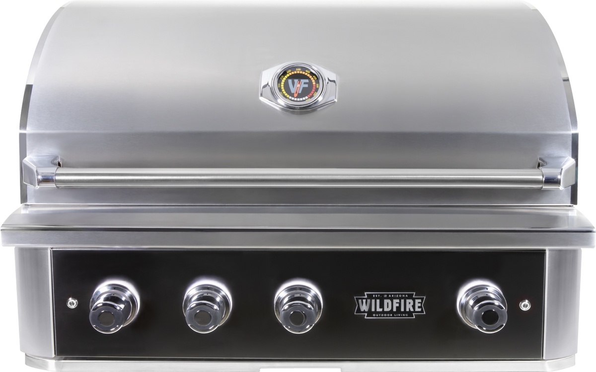 Wildfire The Ranch Pro Black 304 Stainless Steel Gas Grill