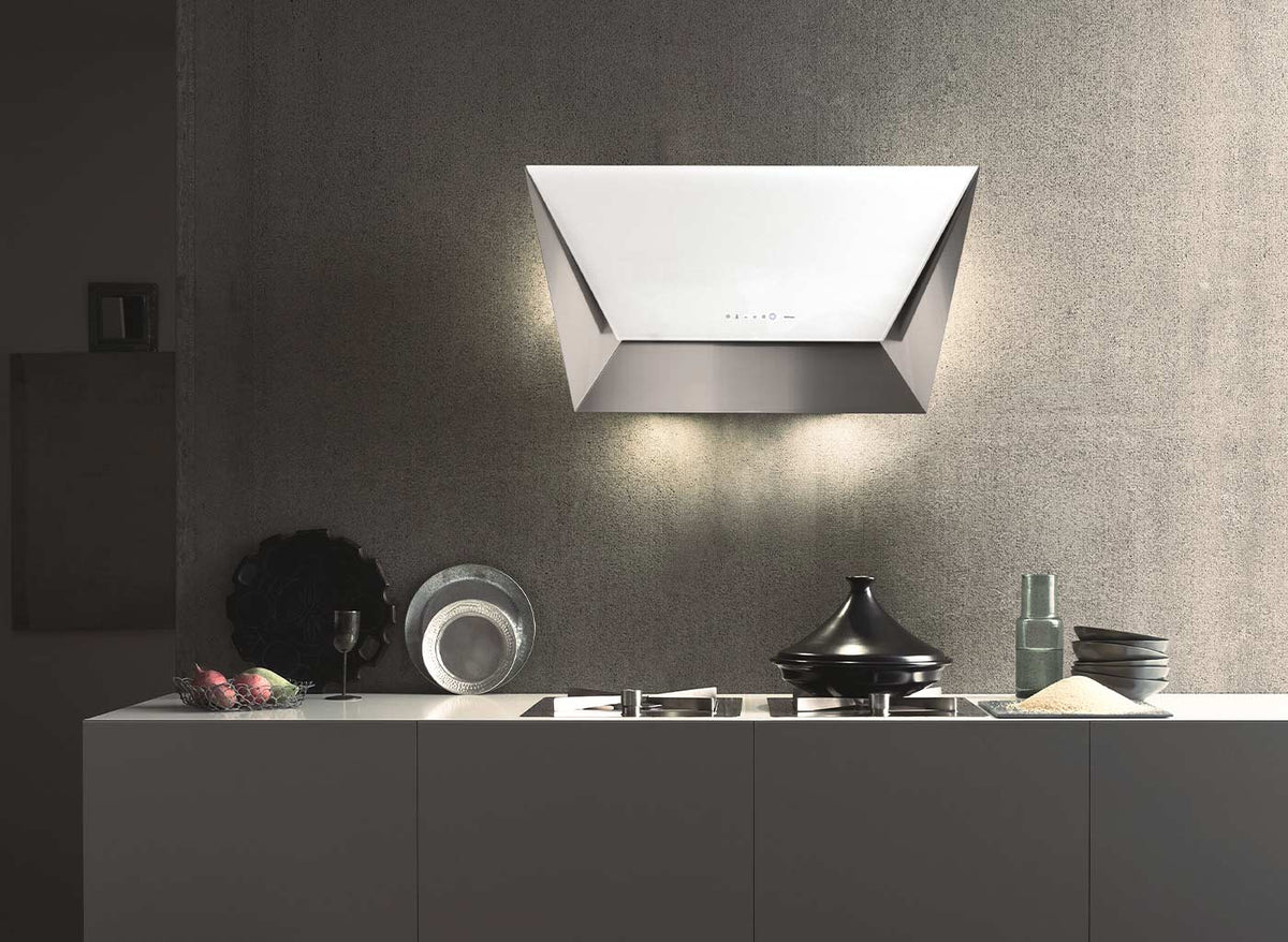 Falmec Prisma Glass 34&quot; Wall Mount Range Hood