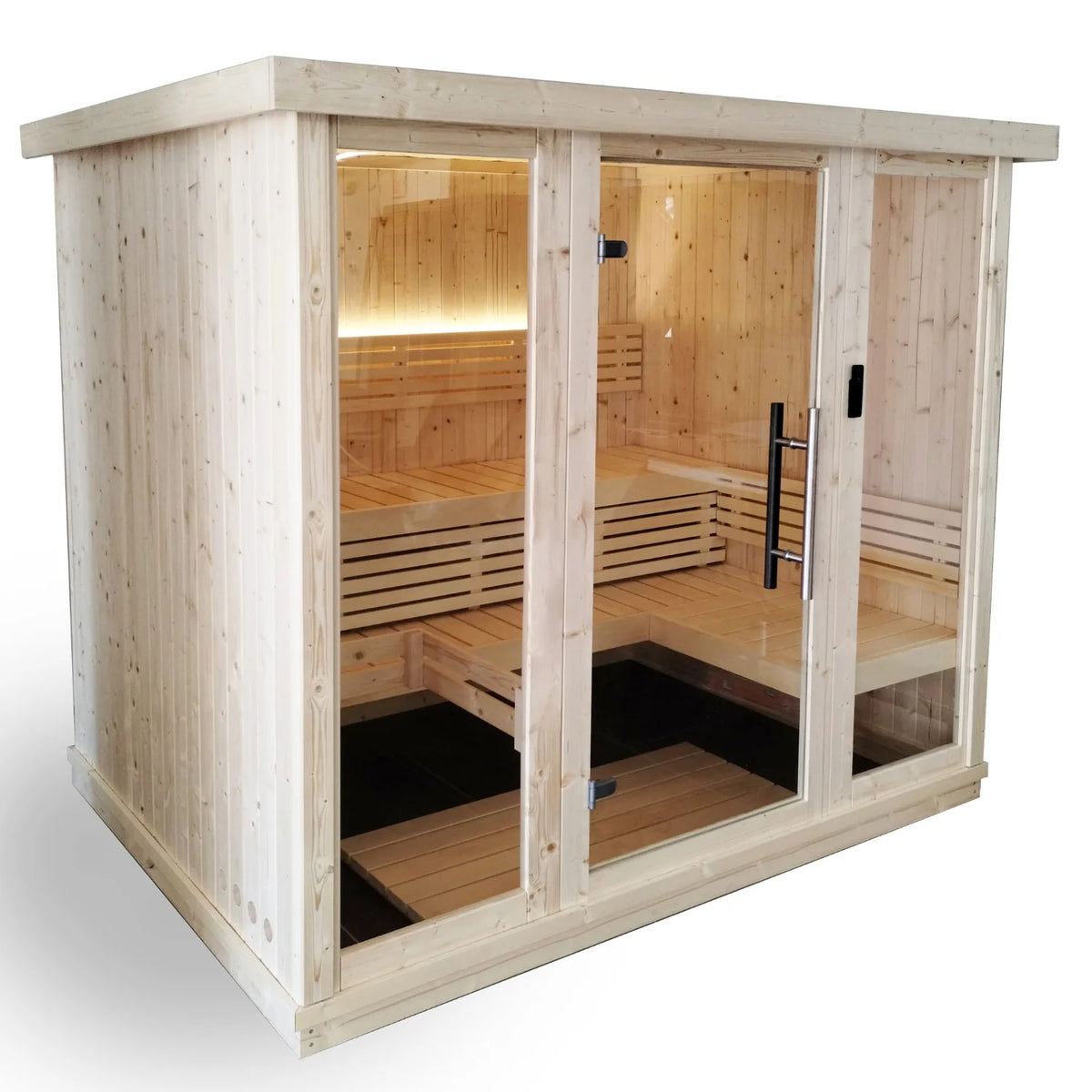 SaunaLife Xperience-Series Model X7 6-Person Indoor Home Sauna