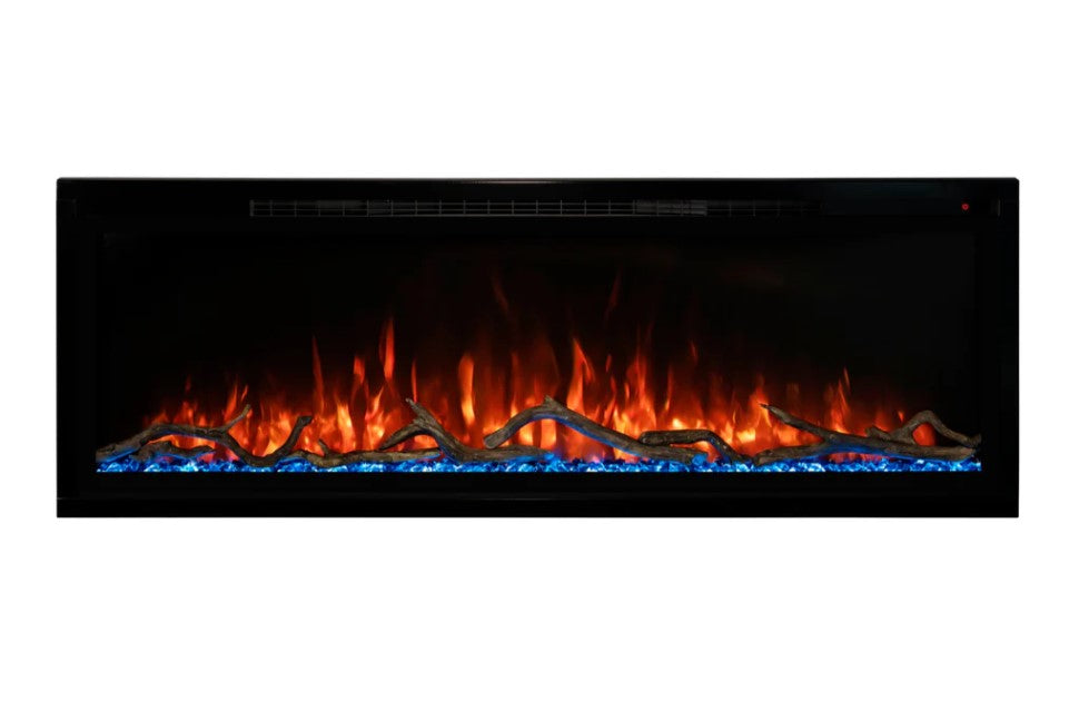Modern Flames Spectrum Slimline Ultra-Slim Single-Sided Linear Built-in Electric Fireplace