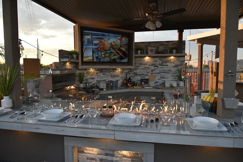 Outdoor bbq island ideas online