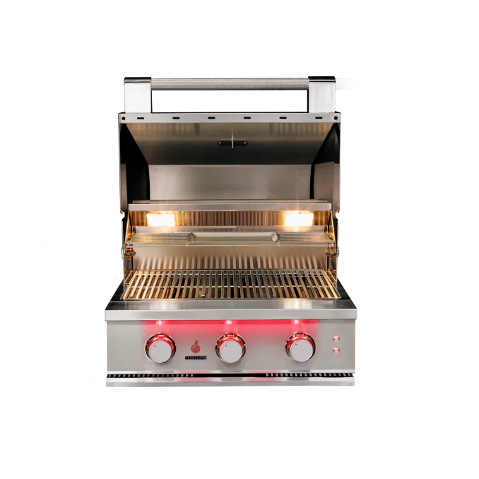 TrueFlame 25” 3-Burner Built-In Grill