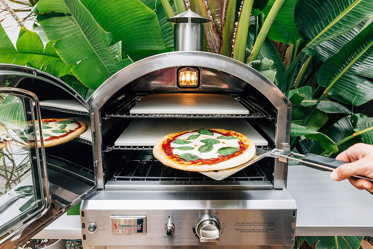 Summerset Freestanding Oven with 8-Piece Pizza Oven Accessory Kit