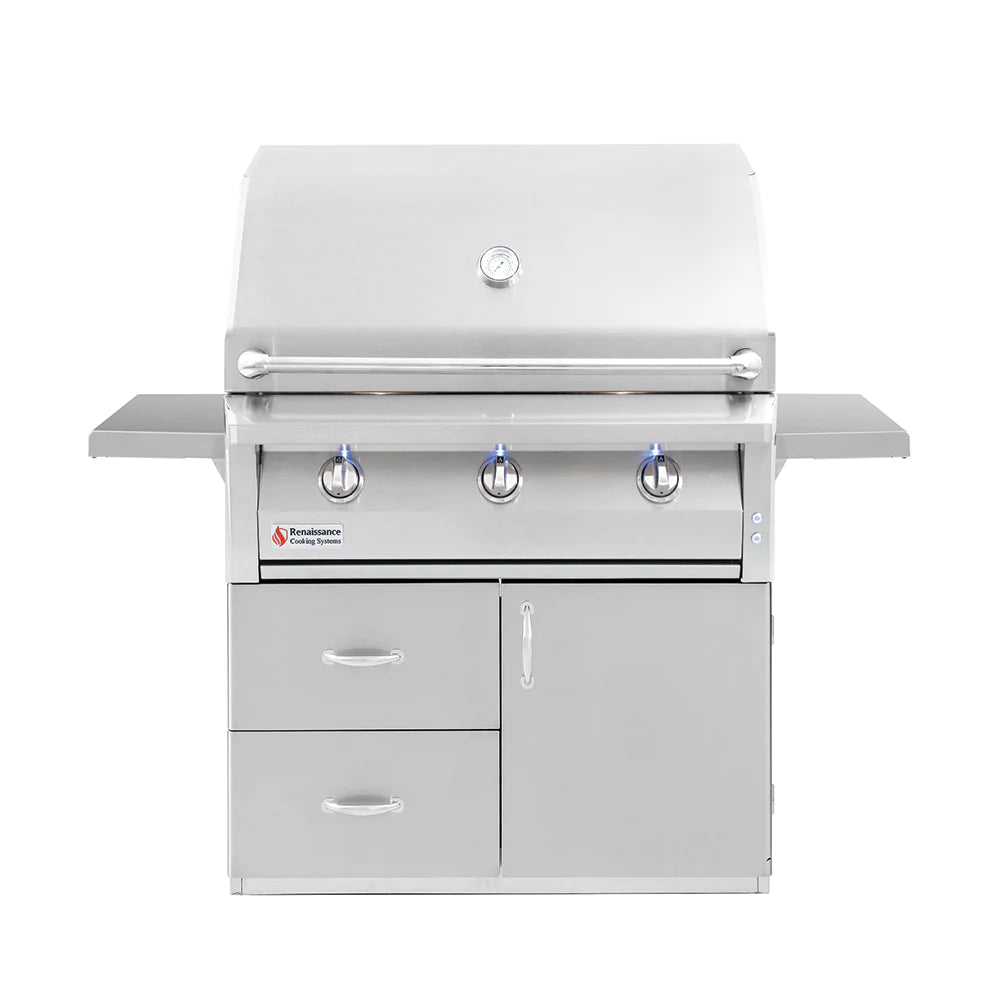 RCS American Renaissance 36&quot; Freestanding Gas Grill