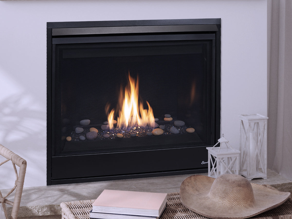 Superior DRC3000 Direct Vent Contemporary Gas Fireplace