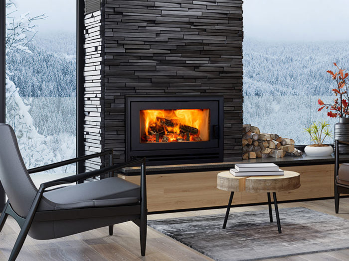 Astria Bainbridge EPA Certified Front Open Wood-Burning Fireplace