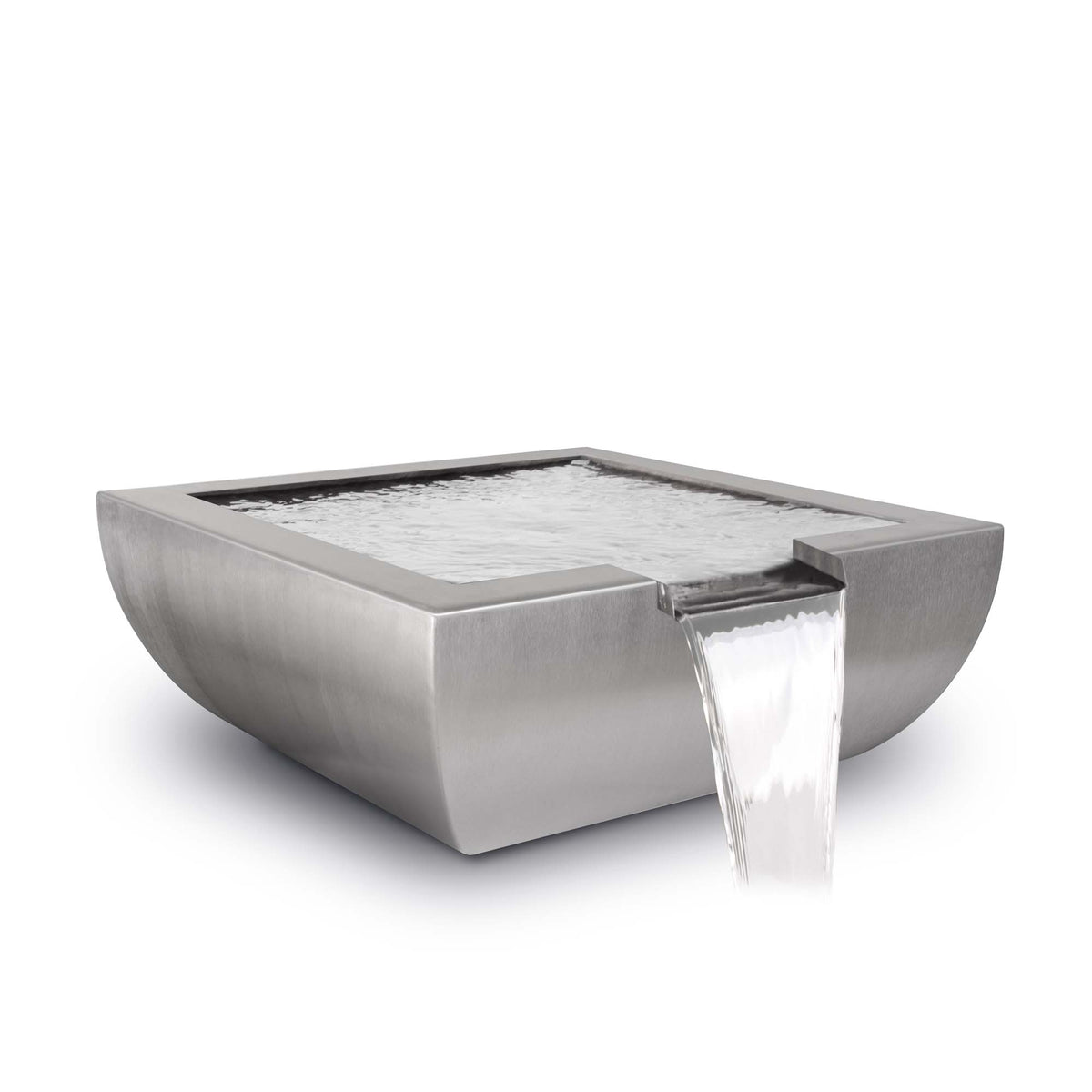 The Outdoor Plus Avalon Square Metal Water Bowl