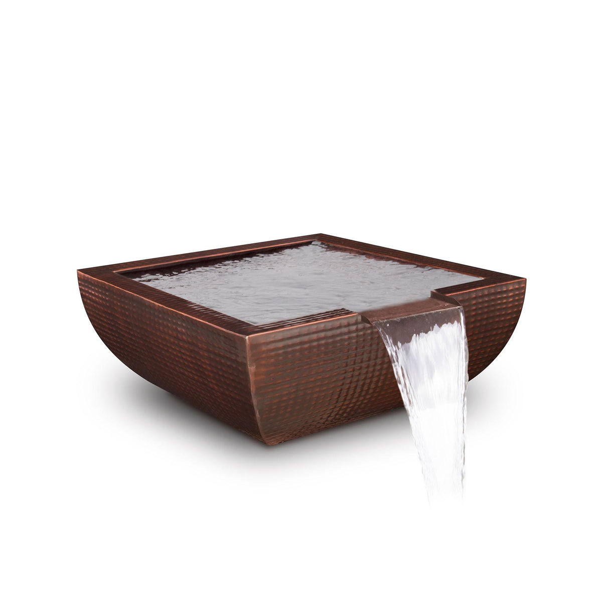 The Outdoor Plus Avalon Square Metal Water Bowl