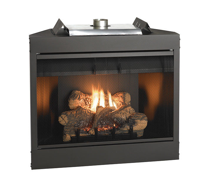 Empire | White Mountain Hearth Keystone Deluxe B-Vent Gas Fireplace