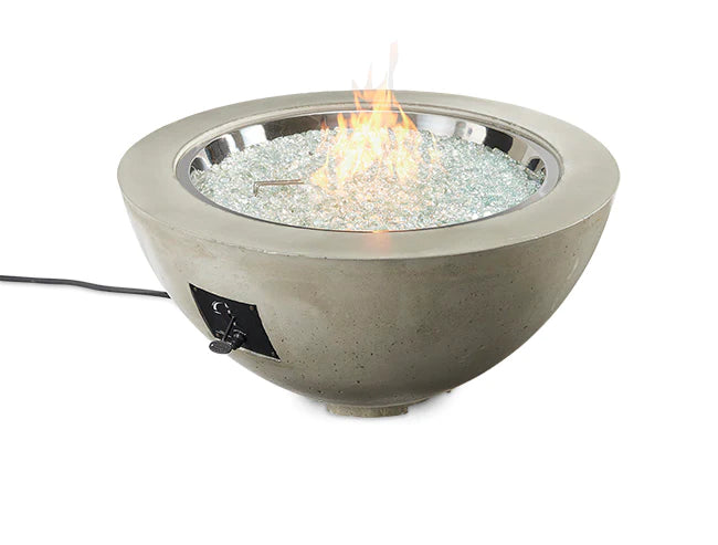 Outdoor GreatRoom Company Natural Grey Cove 42&quot; Round Gas Fire Pit Bowl