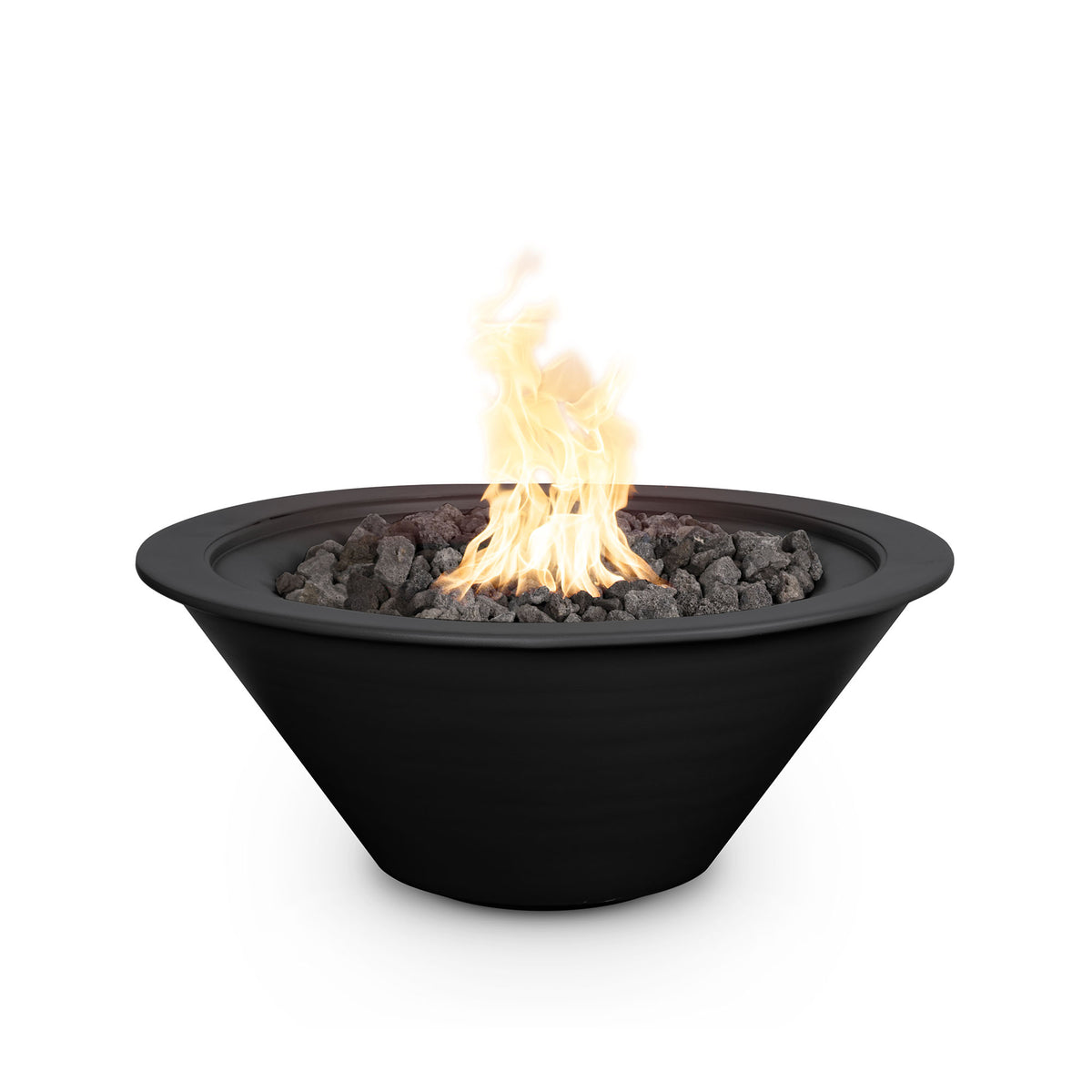 The Outdoor Plus 24&quot; Round Cazo Fire Bowl - Powder Coated Metal