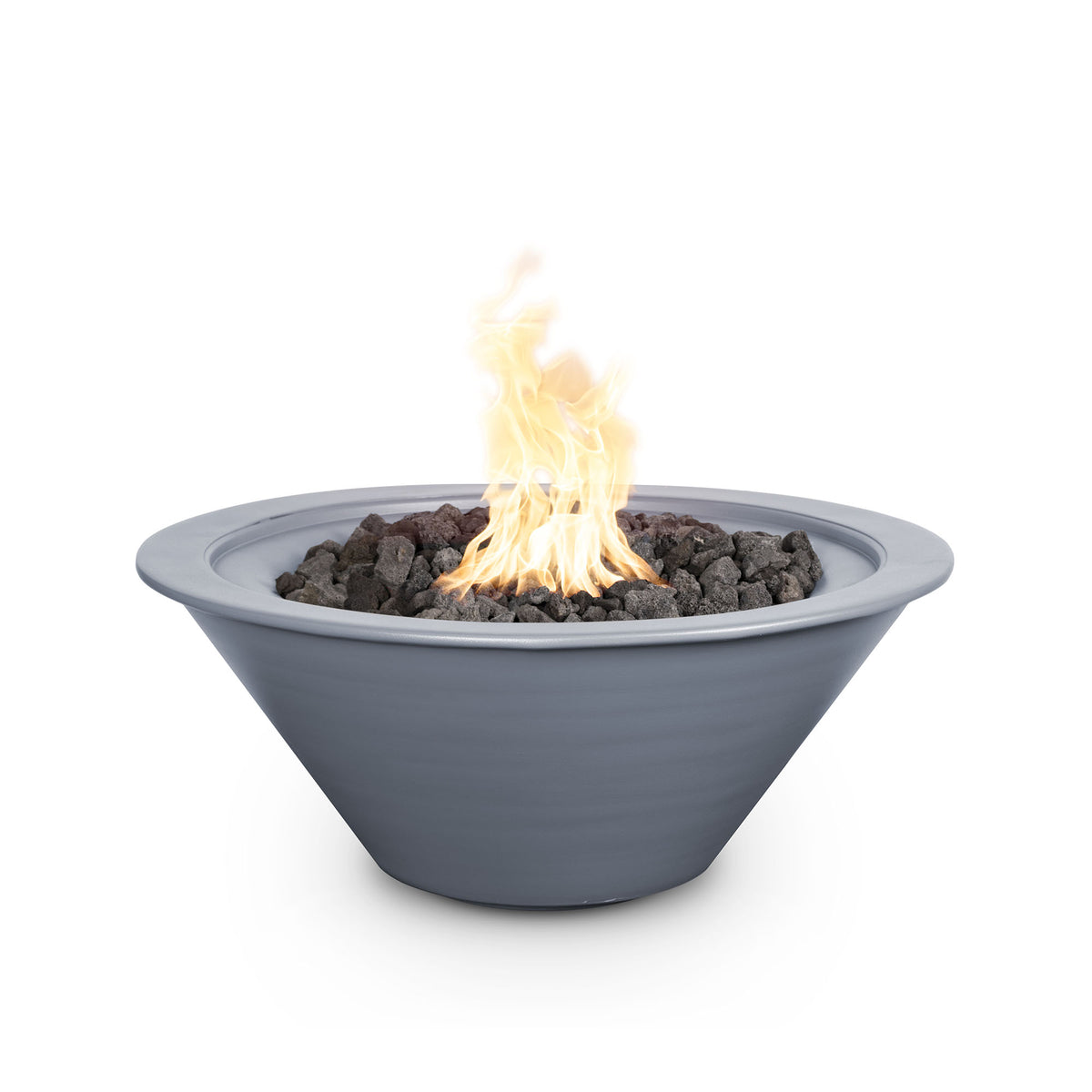 The Outdoor Plus 24&quot; Round Cazo Fire Bowl - Powder Coated Metal