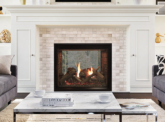 Empire | American Hearth Renegade 40&quot; Clean-Face See-Thru Direct-Vent Gas Fireplace with TruFlame Technology