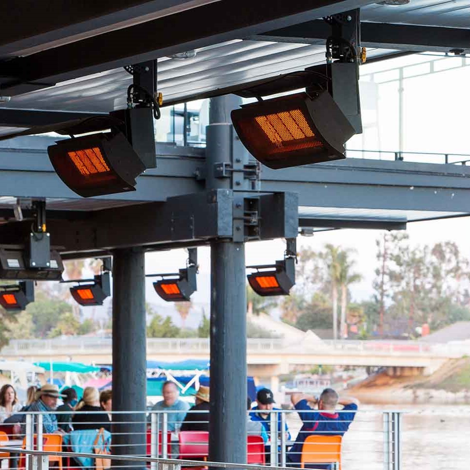 Bromic Tungsten Gas Heat Deflector