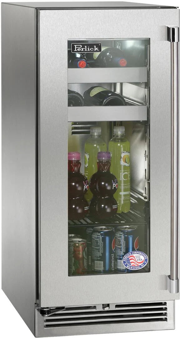 Perlick 15&quot; Signature Series Marine Grade Beverage Center