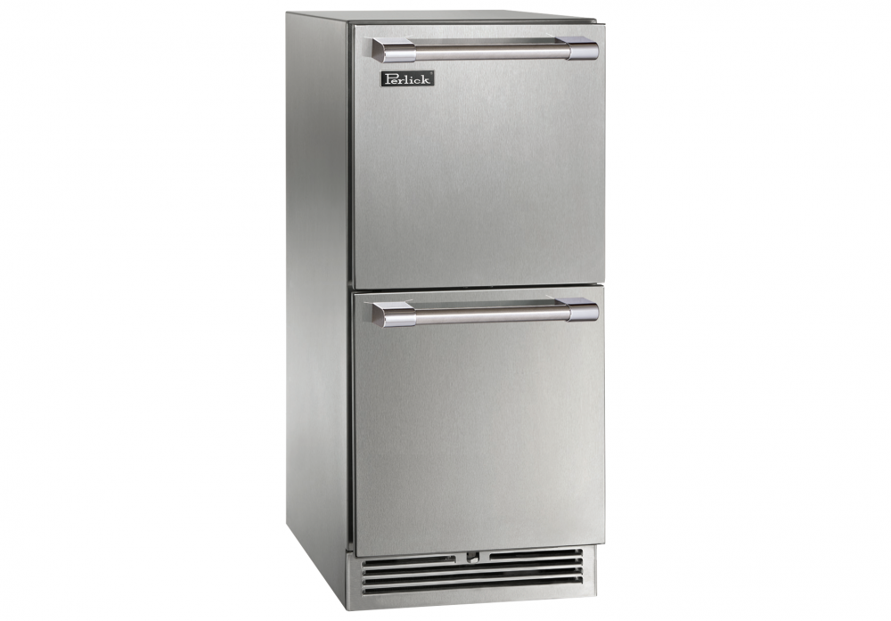 Perlick 15&quot; Signature Series Marine Grade Refrigerated Drawers