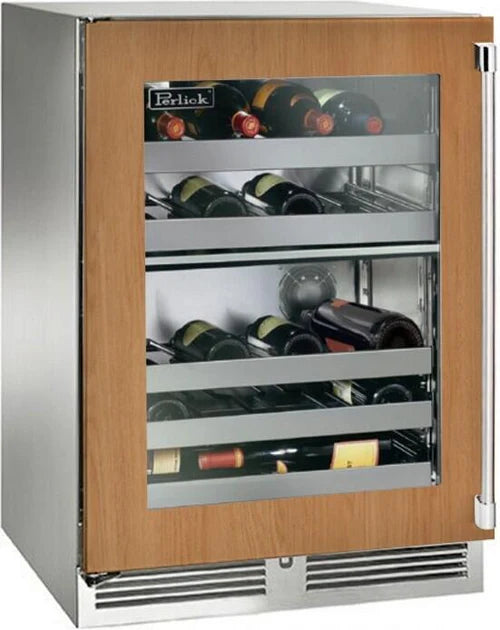 Perlick 24&quot; Signature Series Marine Grade Dual Zone Wine Reserve