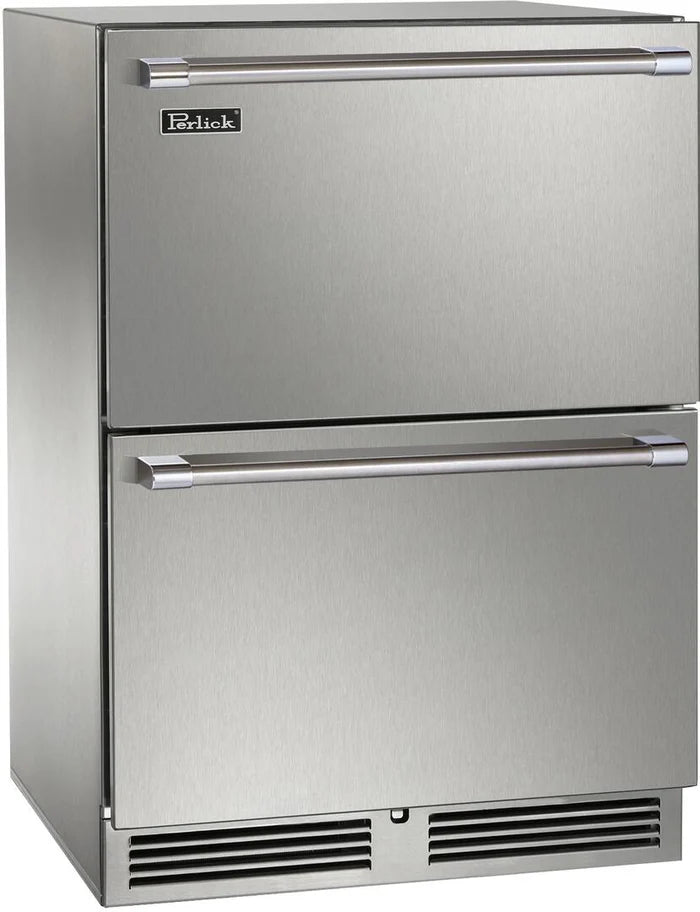 Perlick 24&quot; Signature Series Marine Grade Refrigerated Drawers