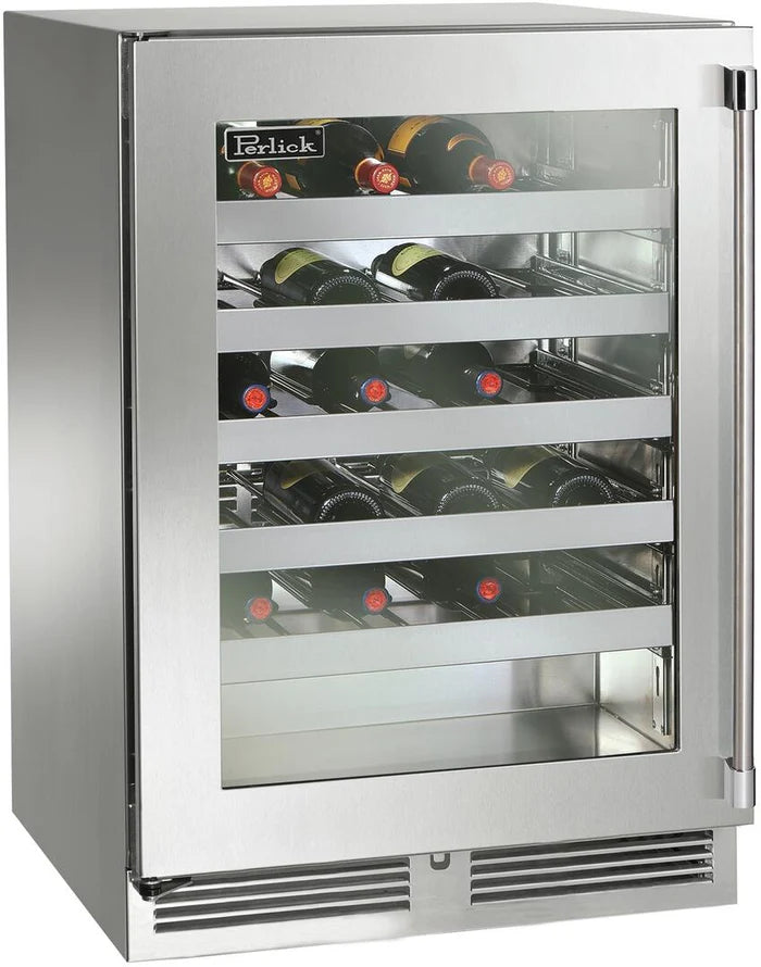 Perlick 24&quot; Signature Series Marine Grade Single Zone Wine Reserve