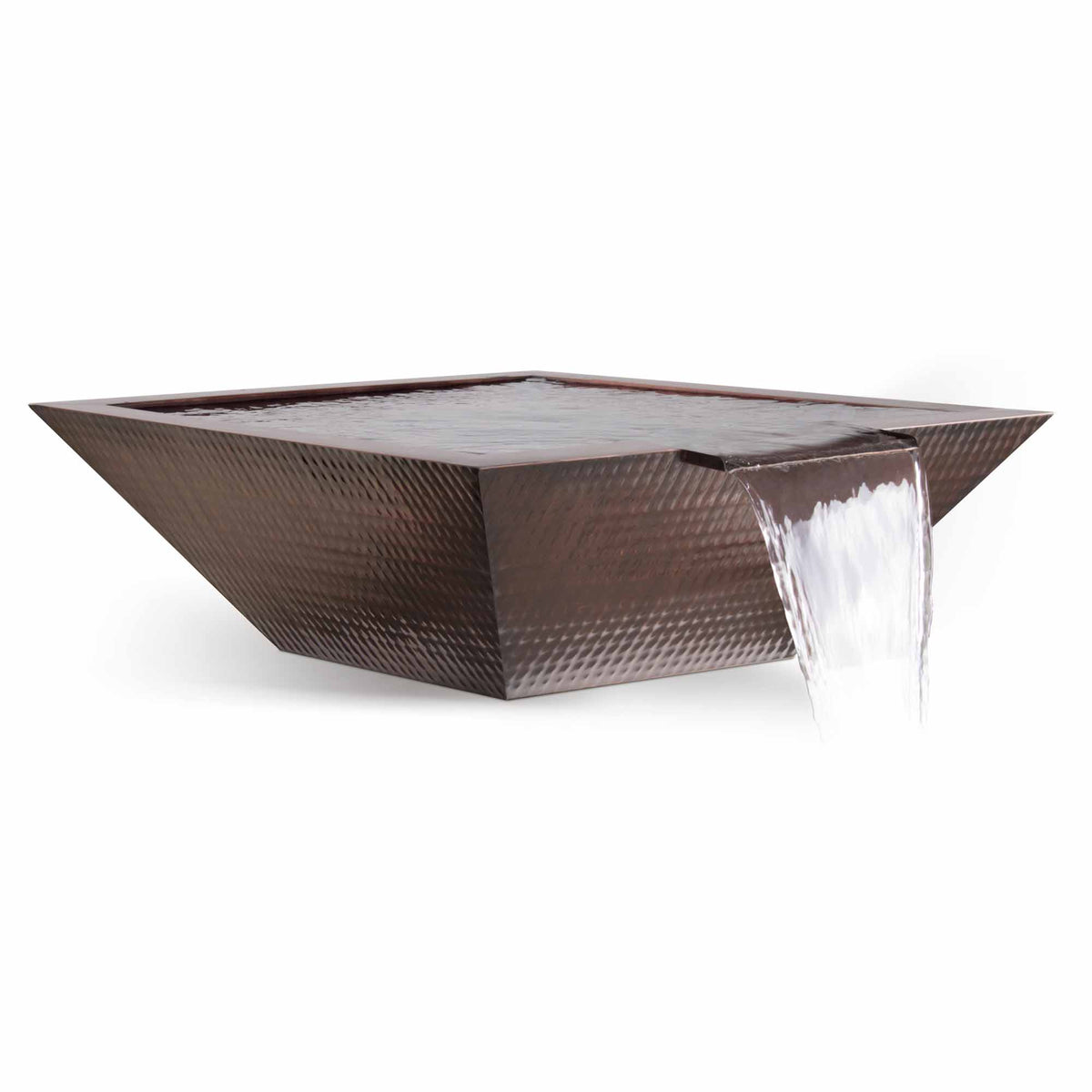 The Outdoor Plus Maya Hammered Copper Water Bowl