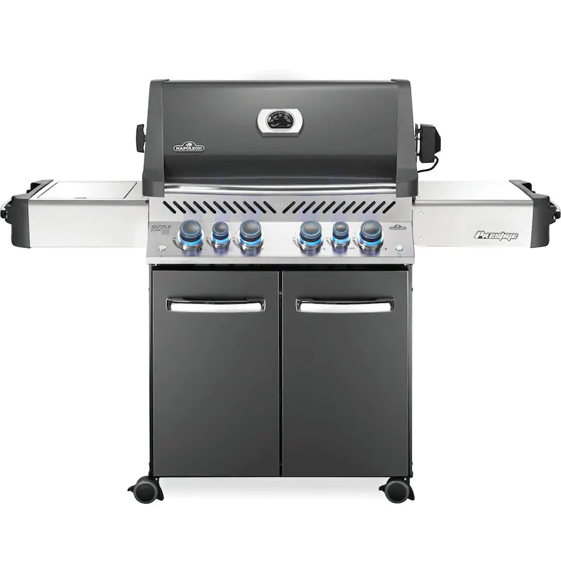 Napoleon Prestige 500 Gas Grill With Infrared Side and Rear Burners