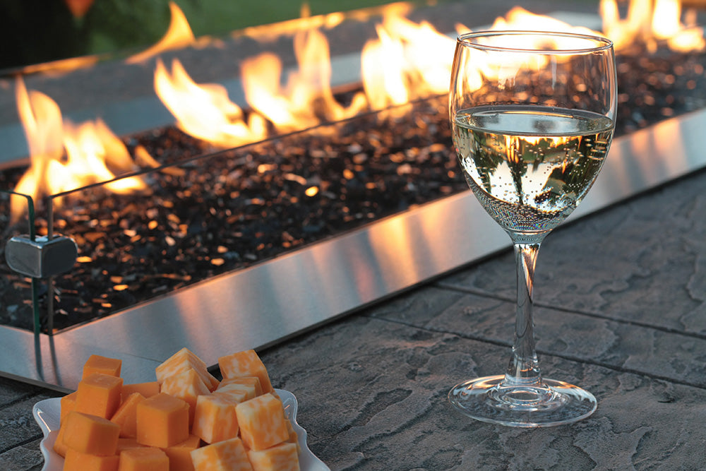 Empire | White Mountain Hearth Carol Rose Coastal Collection Outdoor Linear Fire Pit