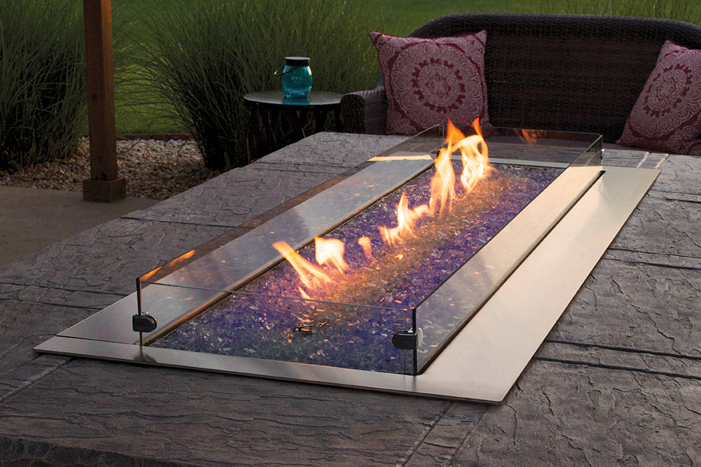 Empire | American Hearth Carol Rose Coastal Collection Outdoor Linear Gas Fire Pit