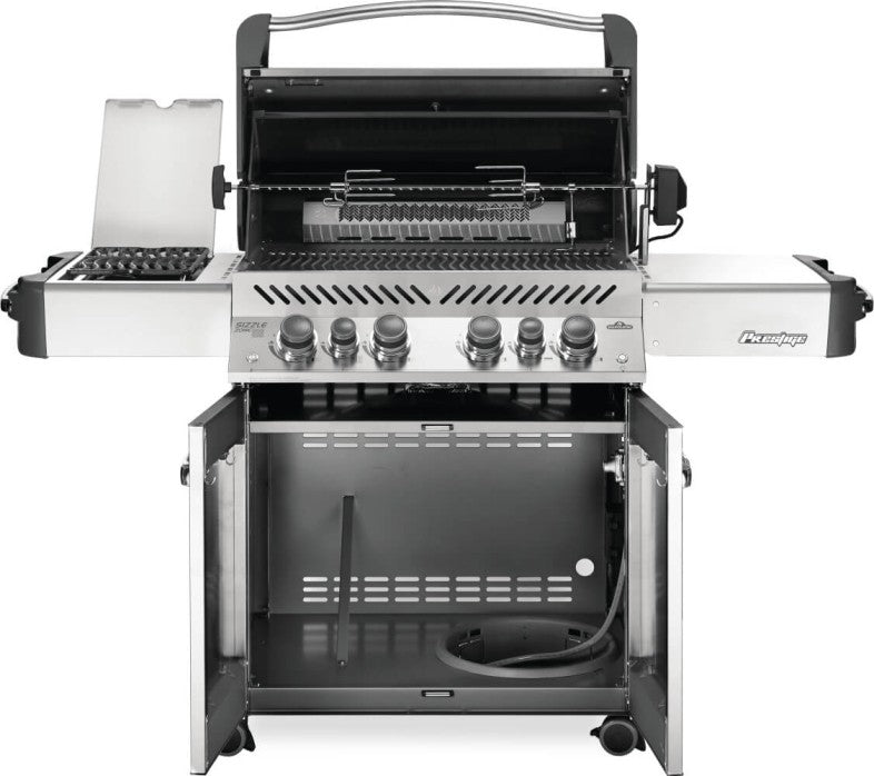 Napoleon Prestige 500 Gas Grill With Infrared Side and Rear Burners