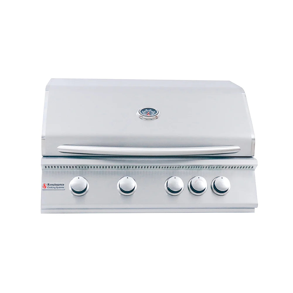 RCS 32&quot; Premier Gas Grill With Rear Burner