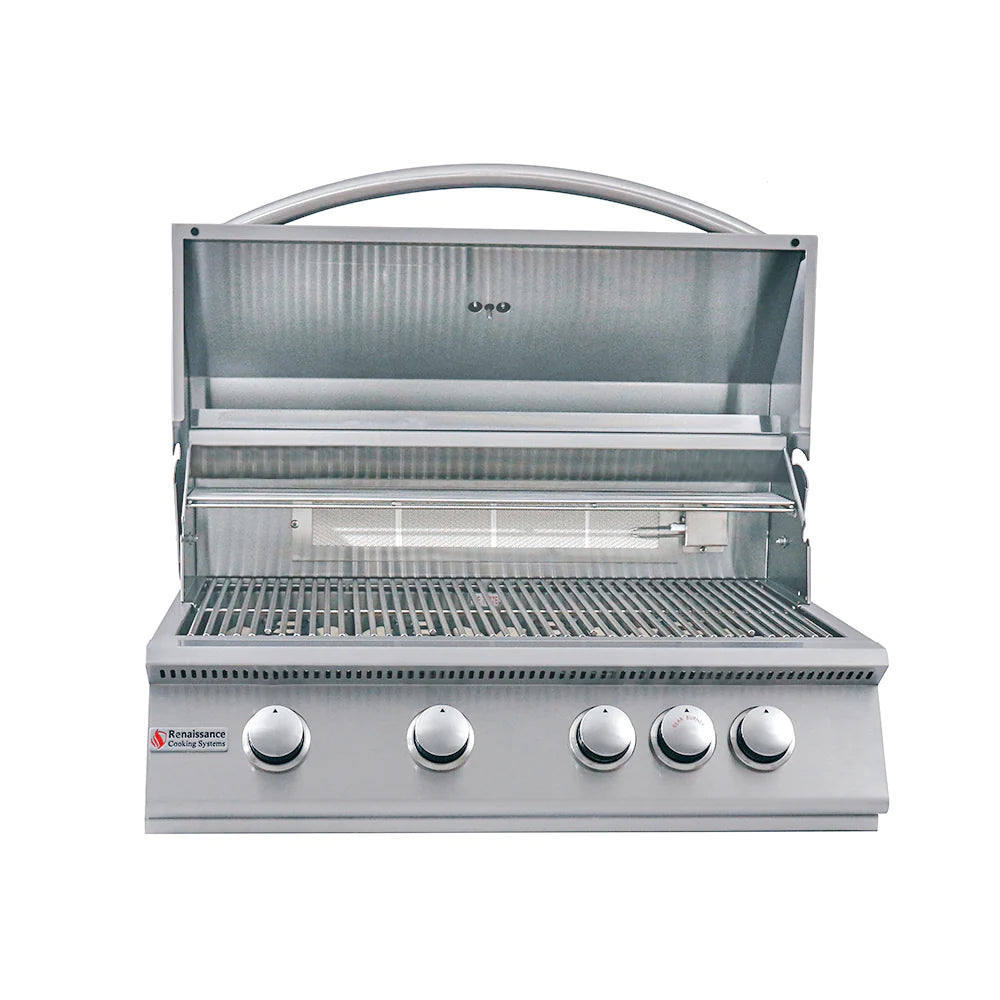 RCS 32&quot; Premier Gas Grill With Rear Burner