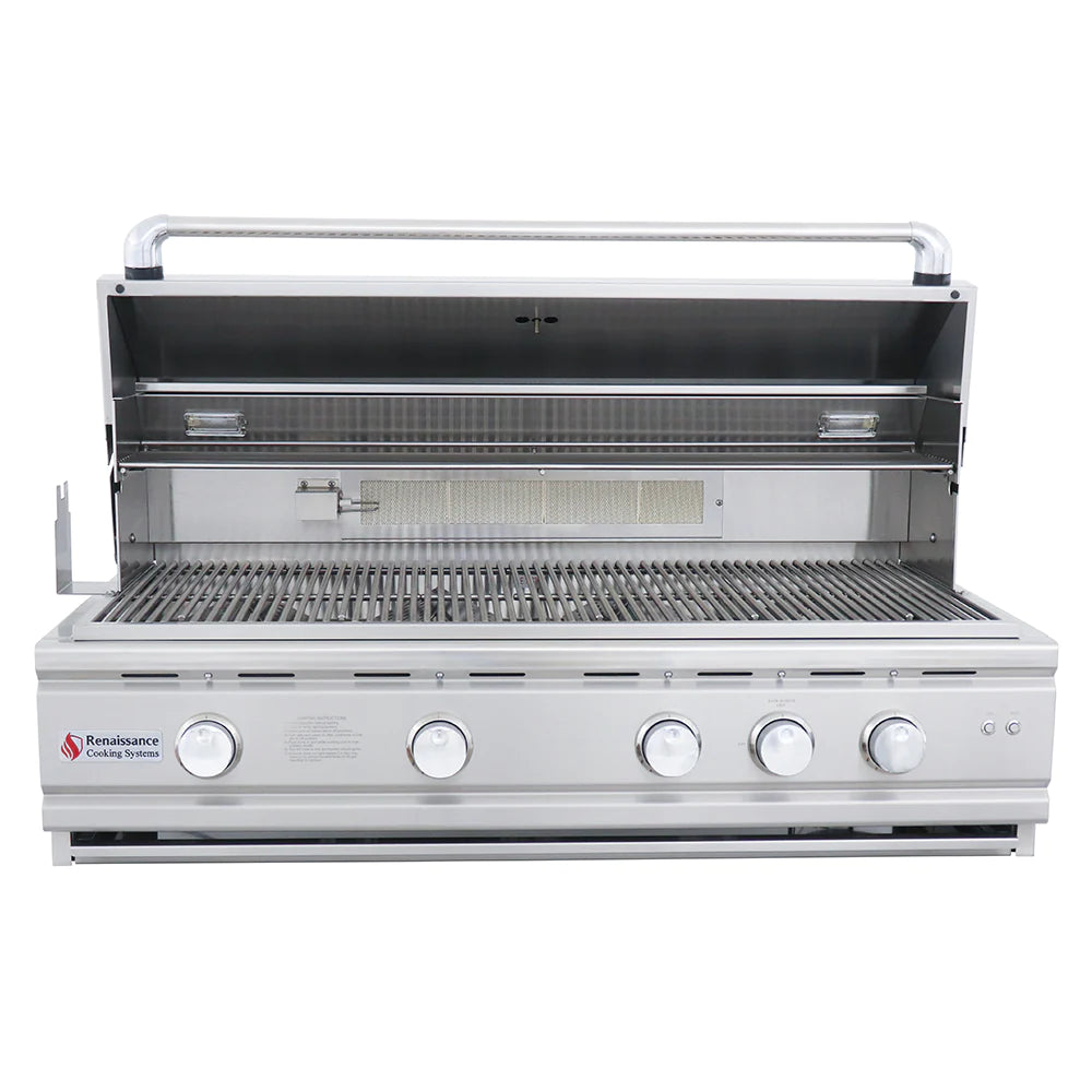 RCS 42&quot; Cutlass Pro Built-In Gas Grill With Window