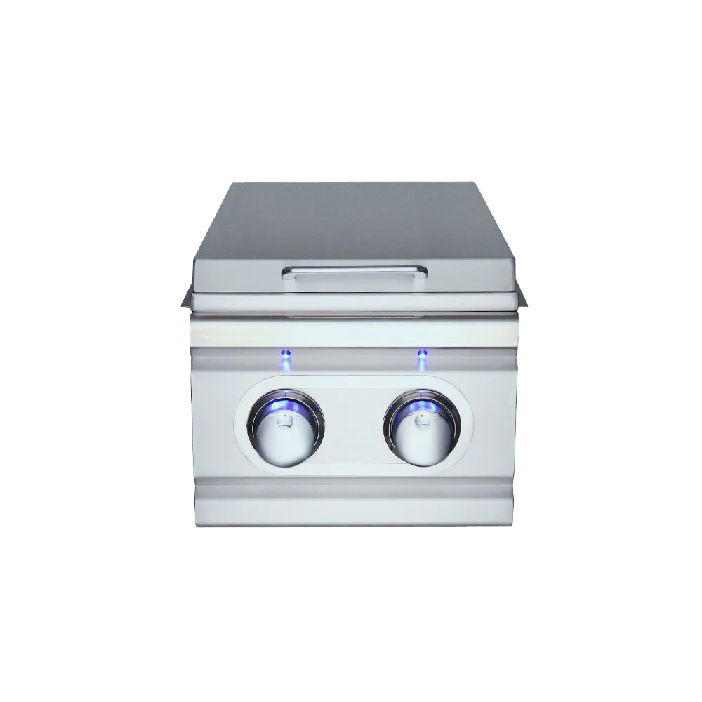 RCS Cutlass Slide-In Double Side Burner With Blue LED