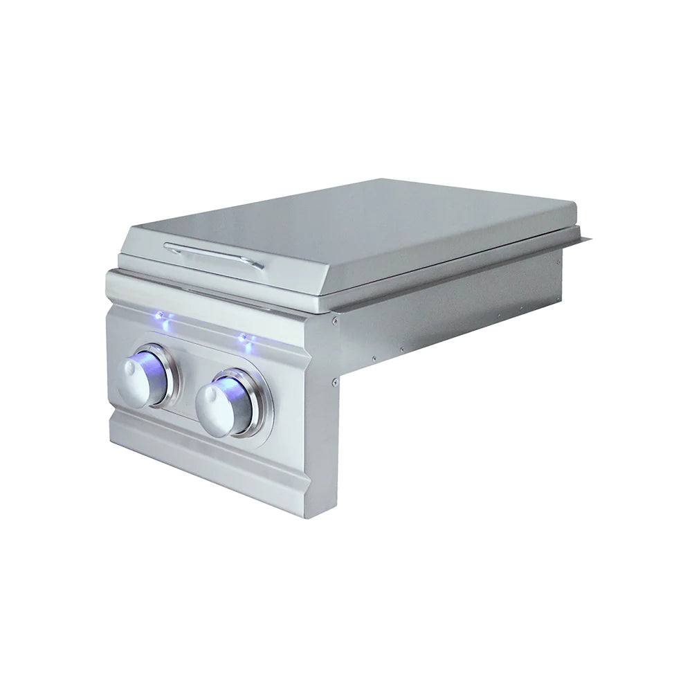 RCS Cutlass Slide-In Double Side Burner With Blue LED