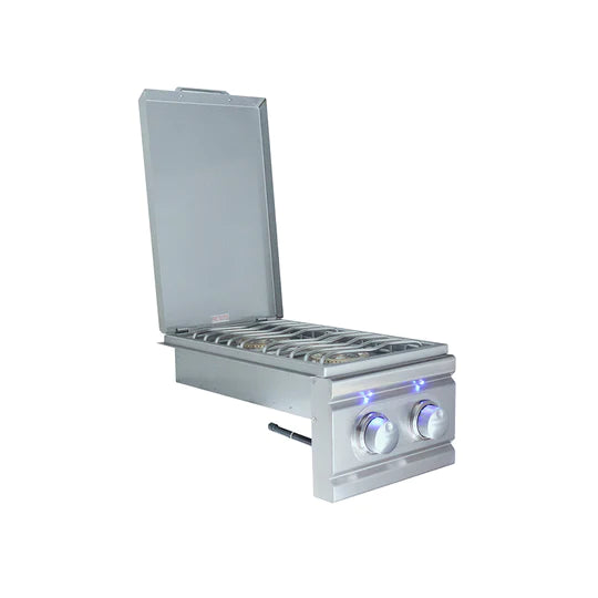 RCS Cutlass Slide-In Double Side Burner With Blue LED