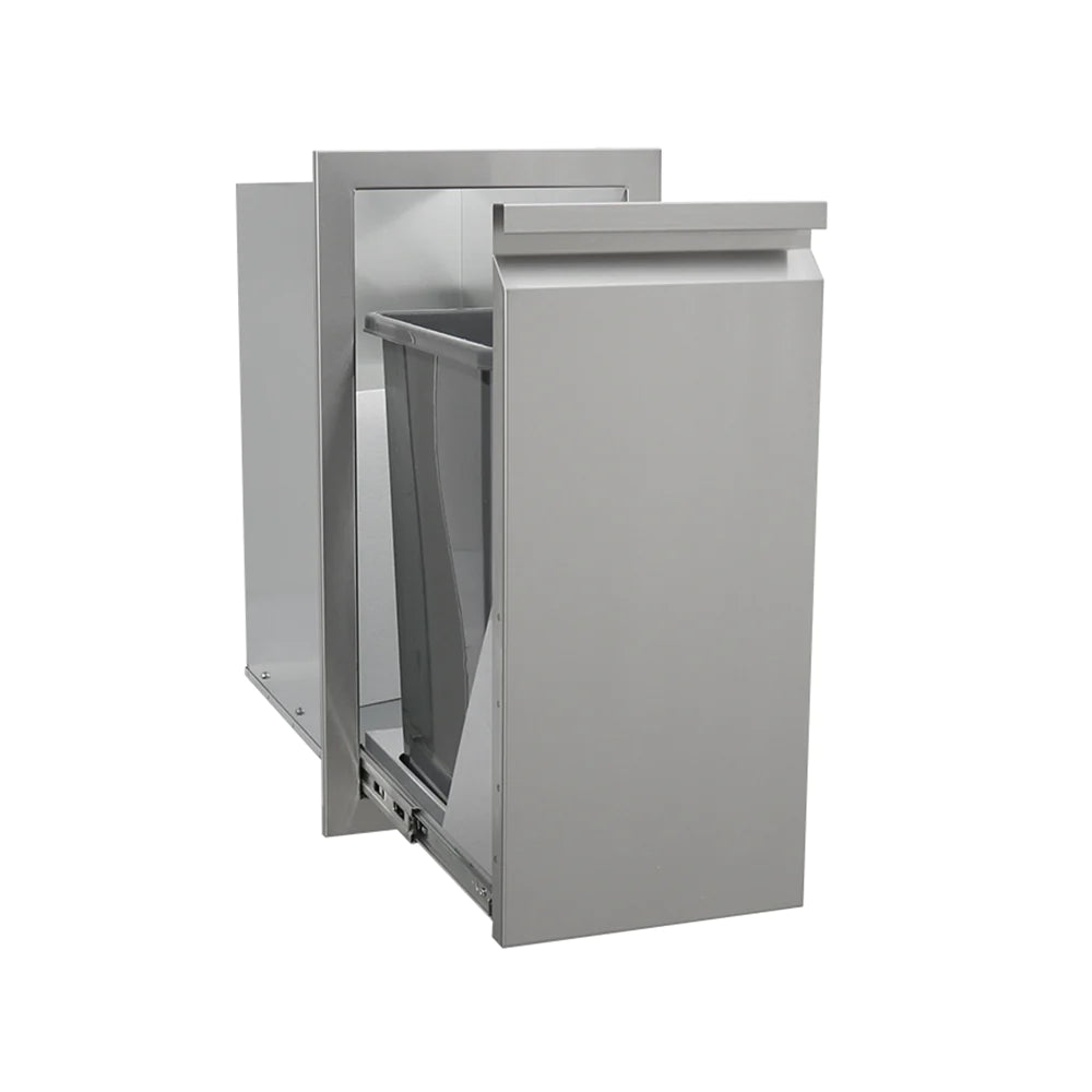 RCS Valiant Stainless Narrow Trash Drawer