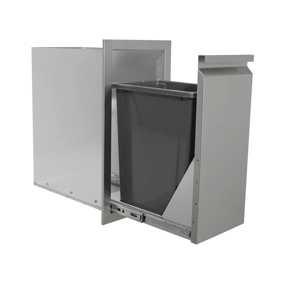 RCS Valiant Stainless Narrow Trash Drawer