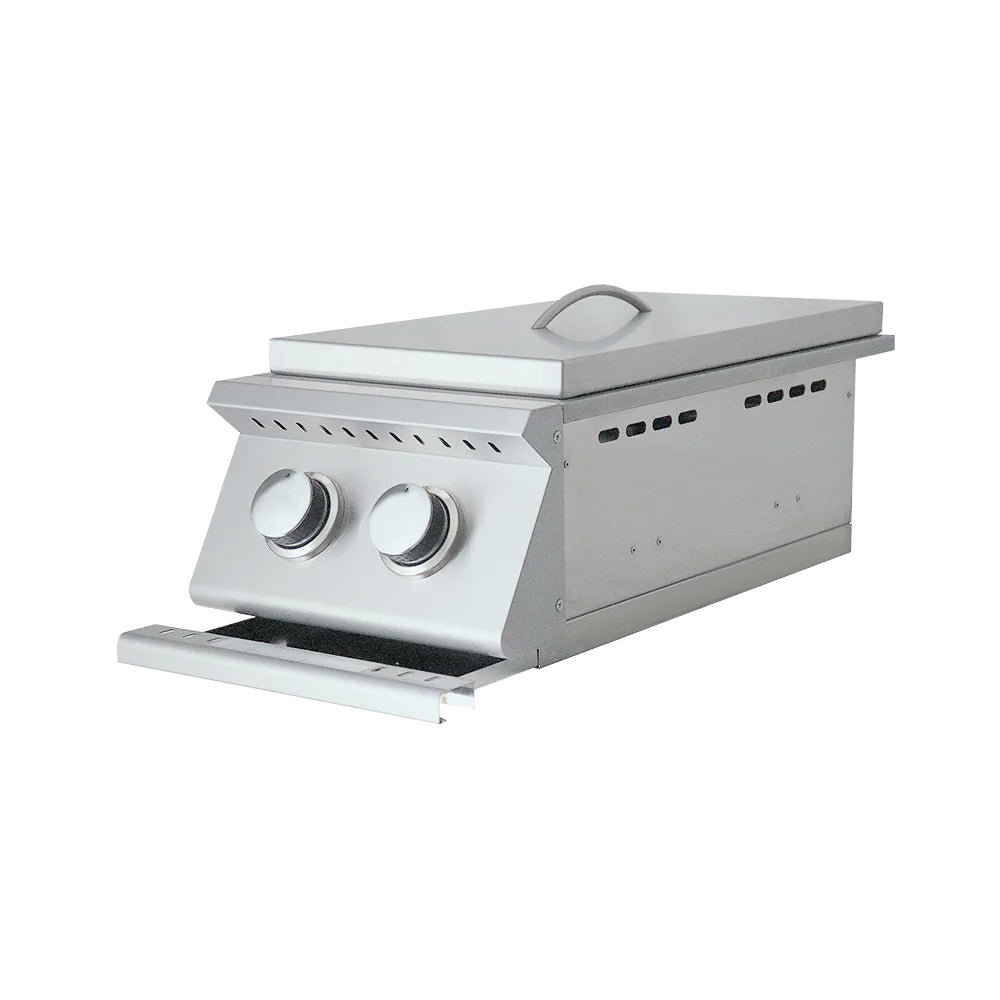 RCS Premier Slide-In Double Side Burner With Blue LED