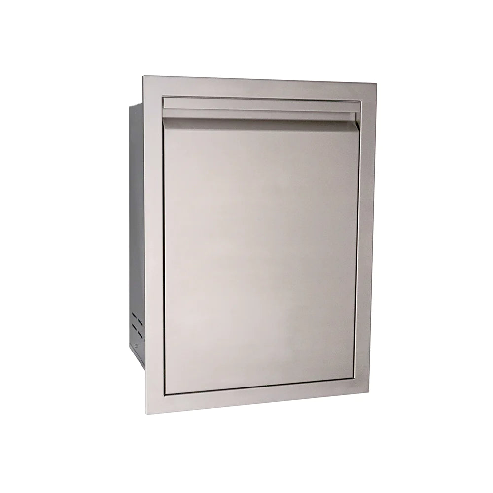 RCS Valiant Stainless Trash Drawer - Fully Enclosed