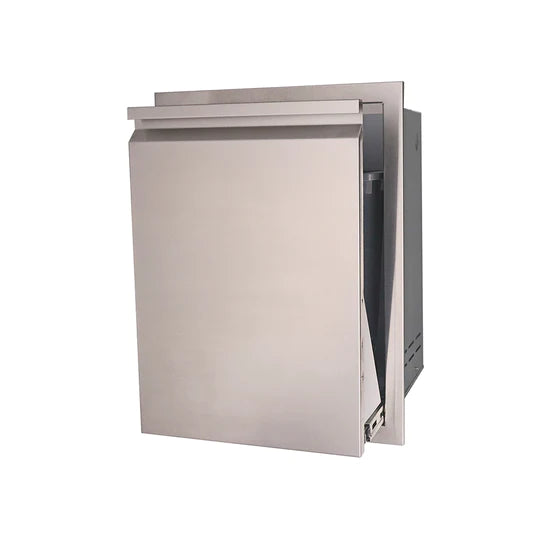 RCS Valiant Stainless Trash Drawer - Fully Enclosed