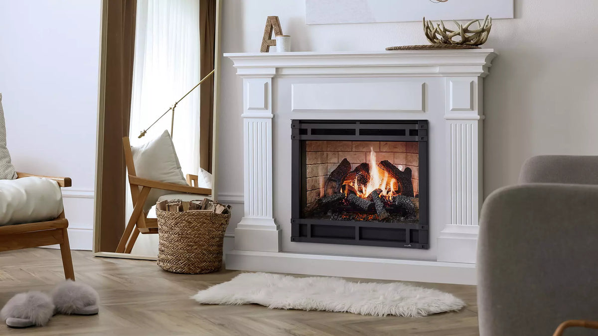 SimpliFire Inception 36&quot; Traditional Electric Fireplace