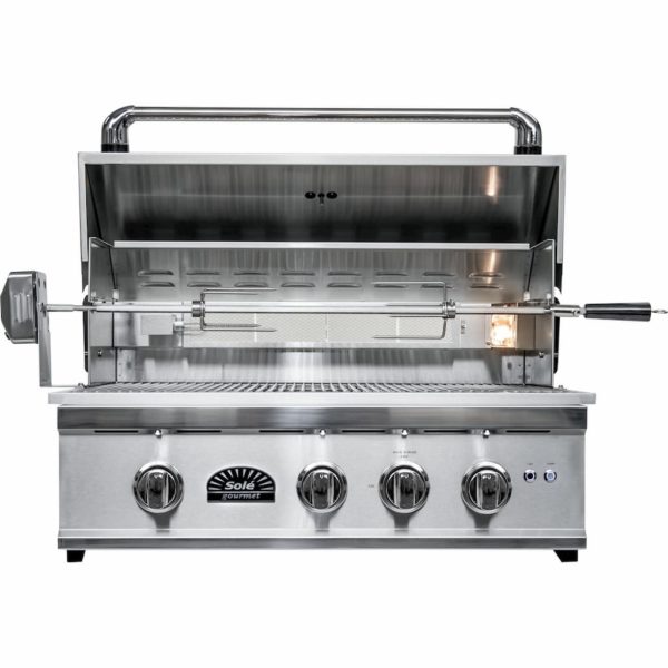 Sole Gourmet TR Series Built-in Gas Grill with LED Controls