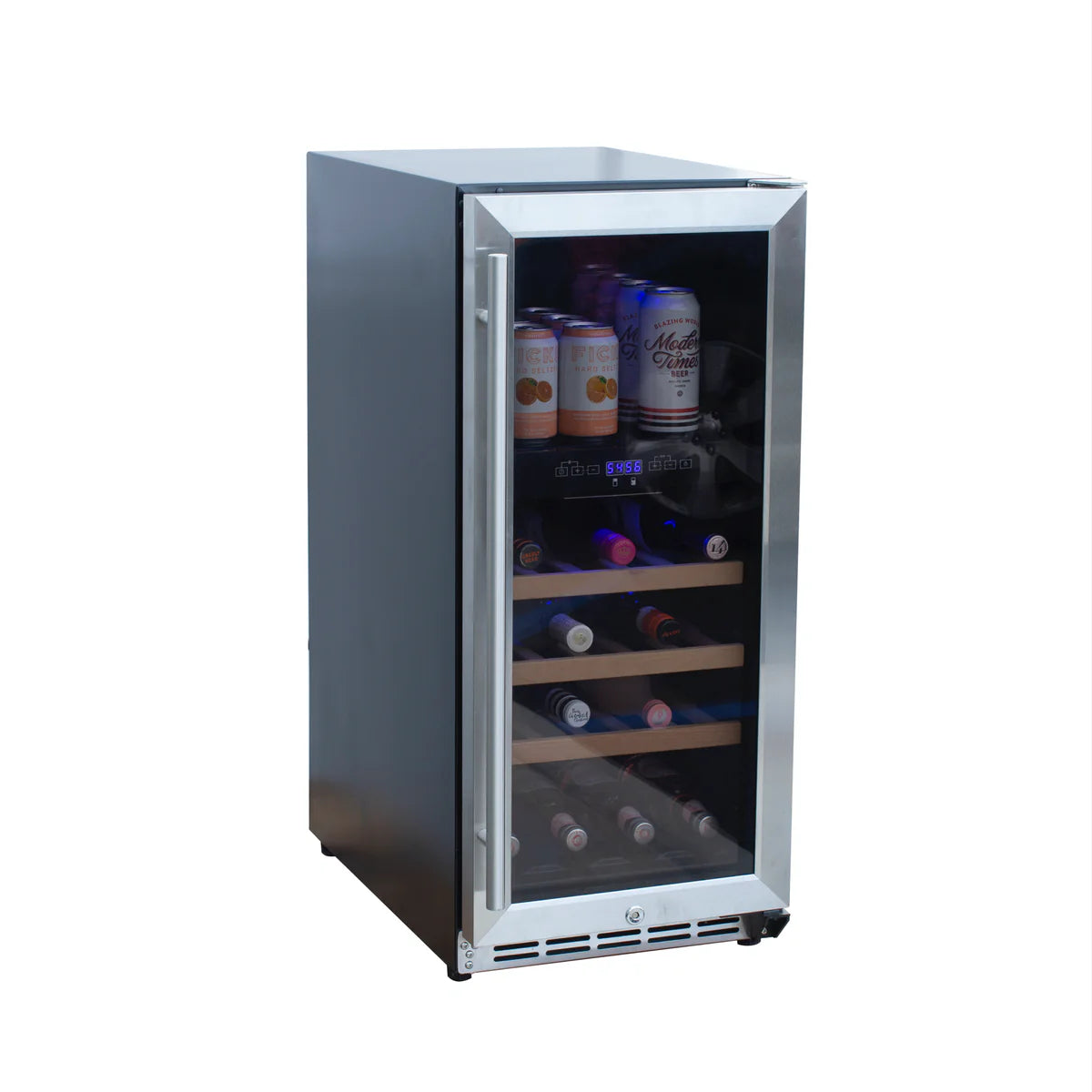 Summerset 15&quot; 3.2C Outdoor Rated Dual Zone Wine Cooler