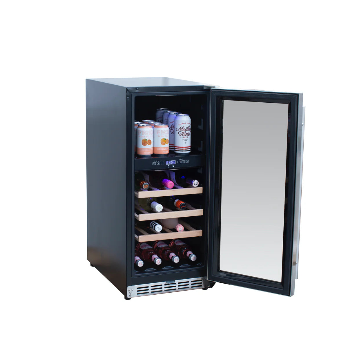 Summerset 15&quot; 3.2C Outdoor Rated Dual Zone Wine Cooler