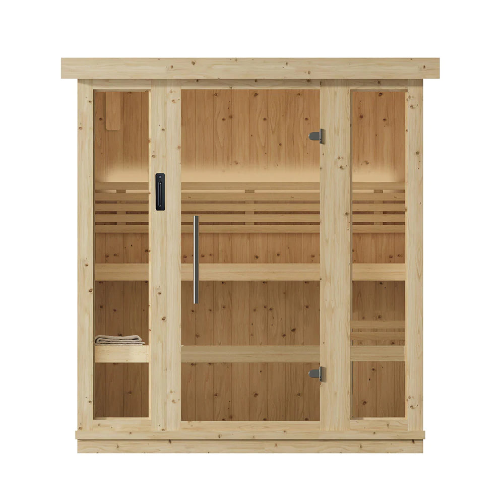 SaunaLife Xperience-Series Model X6 2-3 Person Indoor Home Sauna