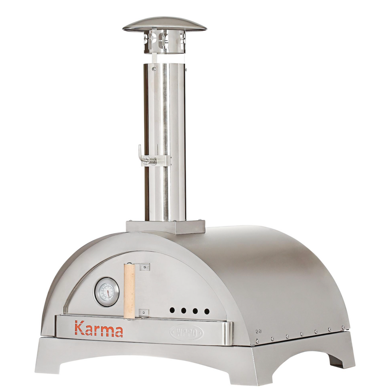 WPPO Karma 25&quot; Stainless Steel Wood Fired Pizza Oven