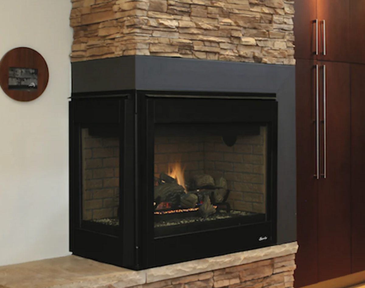 Superior DRT40C 40-Inch Corner Direct Vent Gas Fireplace
