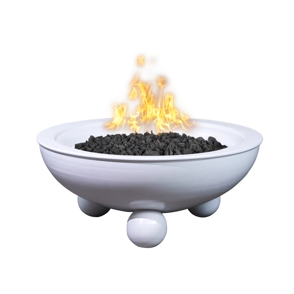 The Outdoor Plus 36&quot; Sedona Powder Coated Fire Bowl with Round Legs