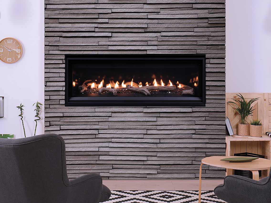 Superior DRL2000 Direct Vent Contemporary Gas Fireplace